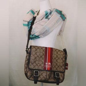 Coach Signature Messenger Bag